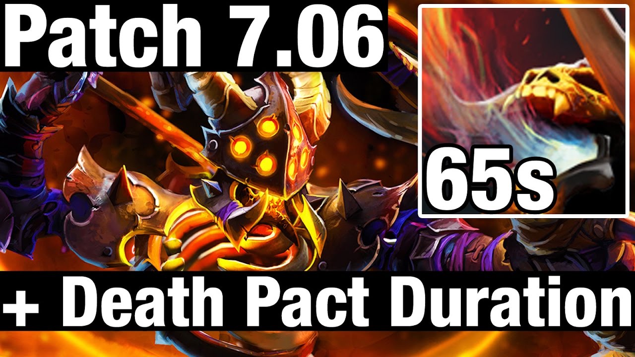 + DEATH PACT DURATION - Patch 7.06 - Fear Plays Clinkz - Dota 2