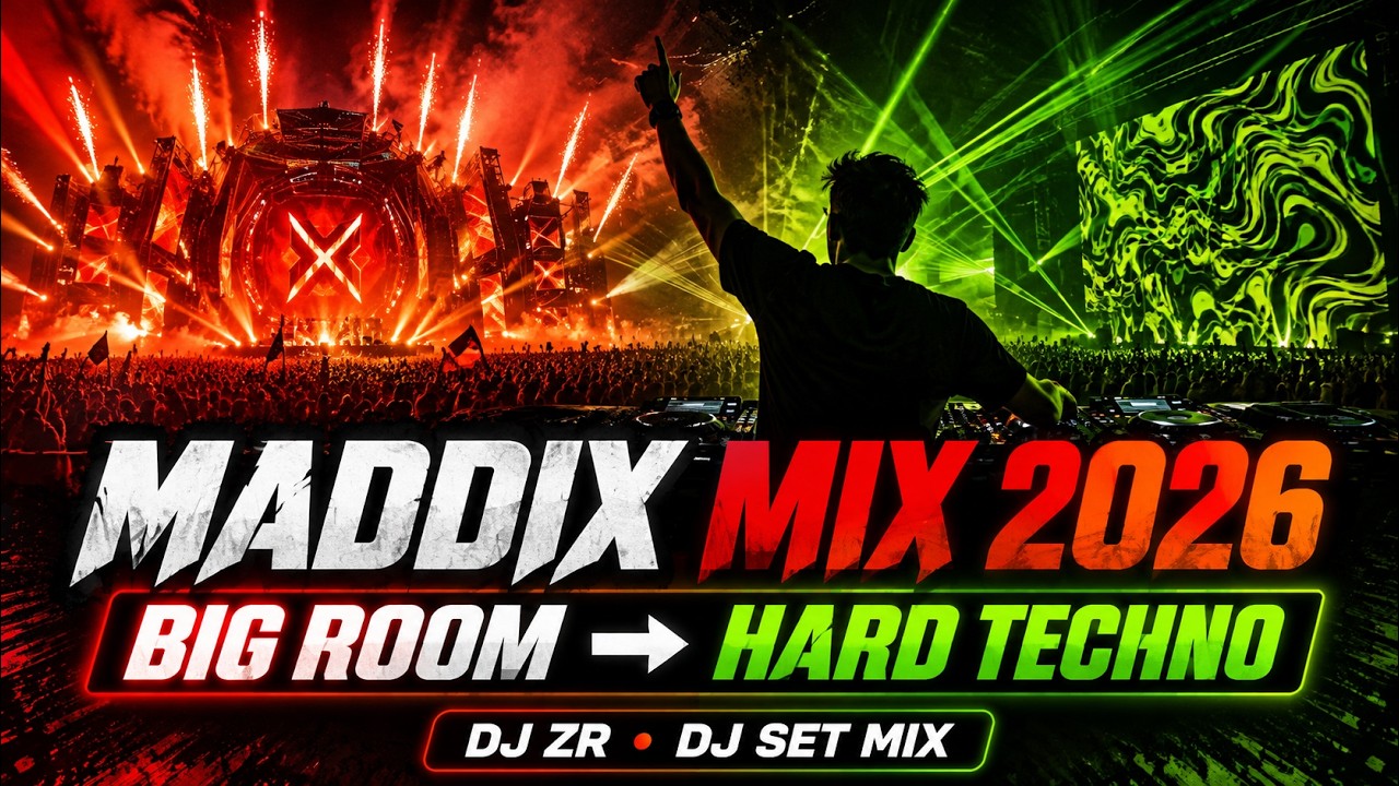MADDIX MIX 2026 🔥 Big Room to Hard Techno artwork