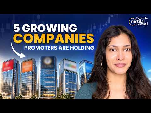 5 Growing Stocks With Rising Promoter Holding | Q1 FY27