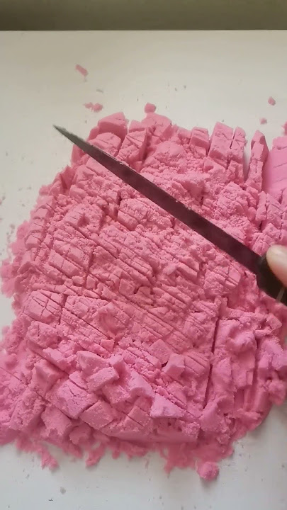 UNSTAFABLE CUTTING KINETIC SAND |ASMR CUTTING😱🥰🌈#shortsfeed #shorts#viral#trending#asmr#fyp