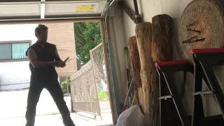 Week 1 Fedin Style Knife Throwing Practice