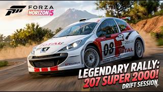 PEUGEOT SUPER 2000 , RAIN + RALLY MOOD , 4K  ,FORZA HORIZON 5 #gaming #gamingvideos #forzahorizon5