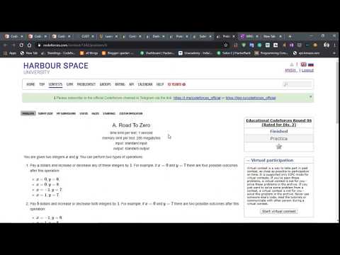 Educational Codeforces Round 86 | Road To Zero | Watch till Code Explanation