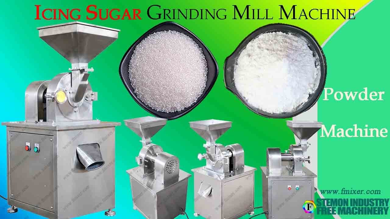 Icing Sugar Grinding Machine┃Small Cheap Grinder machine for milling