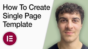How To Create Single Page Template In Elementor Elementor Theme Builder (Full 2025 Guide)