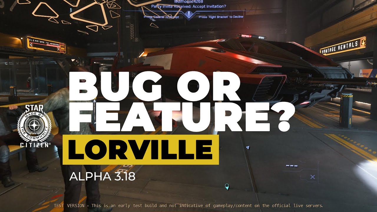 Bug or feature? Star Citizen Alpha 3.18 PTU - YouTube