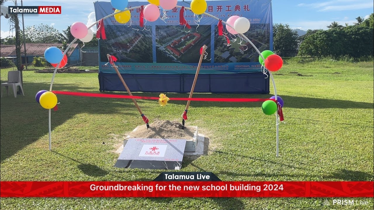 Groundbreaking Ceremony for the Construction of new school buildings ...