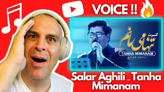 Salar Aghili ـ Tanha Mimanam | سالار عقیلی ـ تنها می مانم | FIRST TIME REACTION