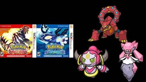 Pokémon Omega Ruby & Alpha Sapphire How to Get Volcanion & Hoopa & Diancie