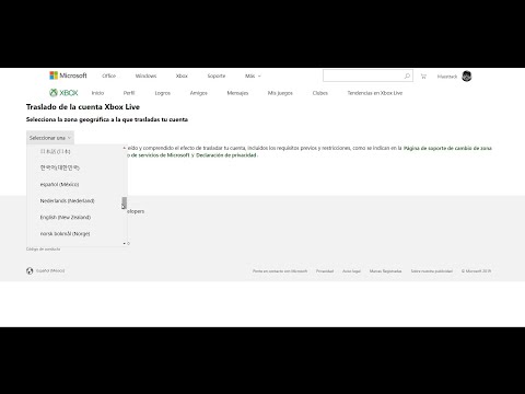Vídeo: Cambiar De Región En Su Cuenta De Xbox Live Para Que Sea Mucho Más Fácil