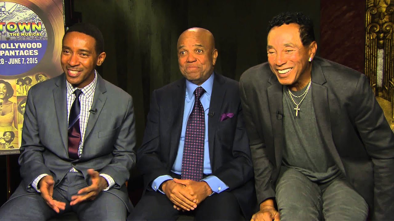 Motown The Musical Interview with Berry Gordy, Smokey Robinson & Charles Randolph