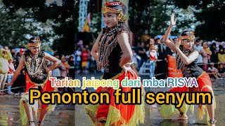 Tarian jaipong dari AZKIARISYA NASUTION talent jaranan setyo laras, live kapet || tanah bumbu kalsel