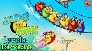 Birds On A Wire ~ Levels 1:1 - 1:10 screenshot 3