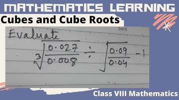 Cubes and cube roots  Brain Teaser Q7 |DAV Class 8 Maths