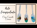 ♥ Arte Encapsulada com Esmalte Comum