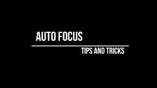 Tips and Tricks Around Auto Focus - #wecreat  laser