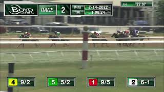 RACE 2 PROGRAM 7 14 2022