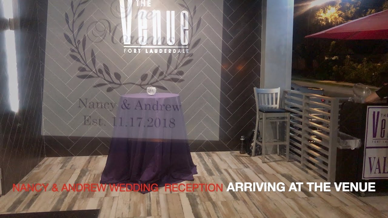 Dj Dezz Nancy Andrew Wedding Reception Arriving At The Venue