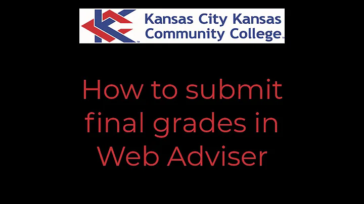 How To Submit Final Grades Revised