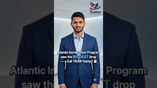 Processing times just DROPPED. Book FREE consultation with SAWA Immigration #canadaimmigration #pnp