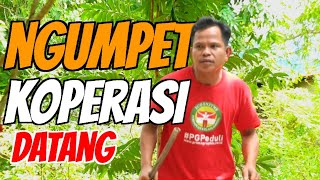 Koperasi datang, Sembunyi di Kamar