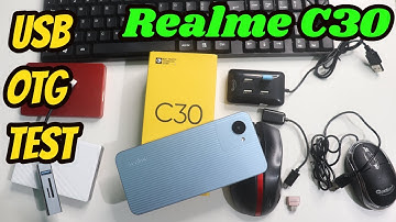 [Hindi] REALME C30 USB OTG Support Test || REALME C30 OTG Support Or Not?
