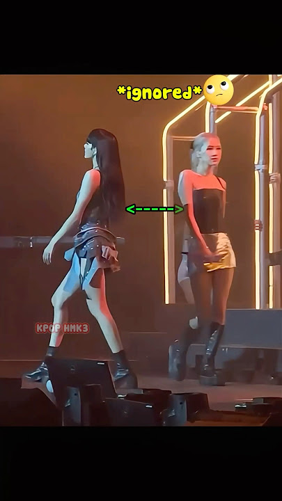 Lisa And Rosé Cold War No Joke 😢 #kpop #lisa #rose #blackpink #shortvideo