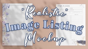 Listing Image Update! +50 Backgrounds and Shadows for "Realistic Image Listings"