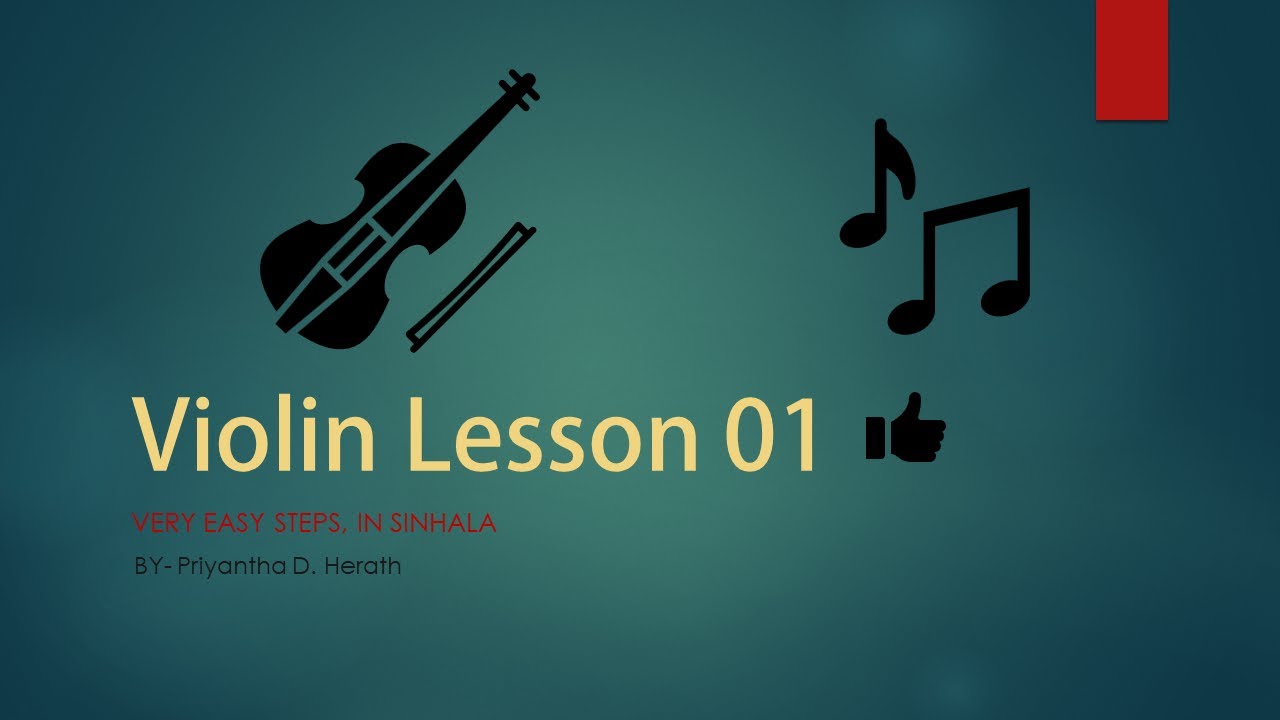 Violin Lesson YouTube
