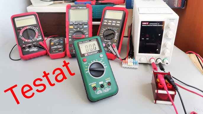 LIDL Parkside DM300 C3 Autoranging digital multimeter. Dangerous design  flaw? - YouTube