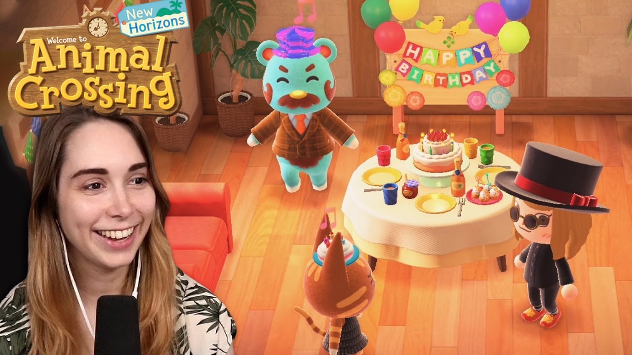 It's Katt's birthday! Animal Crossing [18] YouTube
