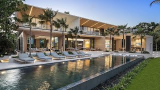 $75,000,000! Extraordinary new villa by Aqua blue Group on exclusive La Gorce Island, Miami Beach