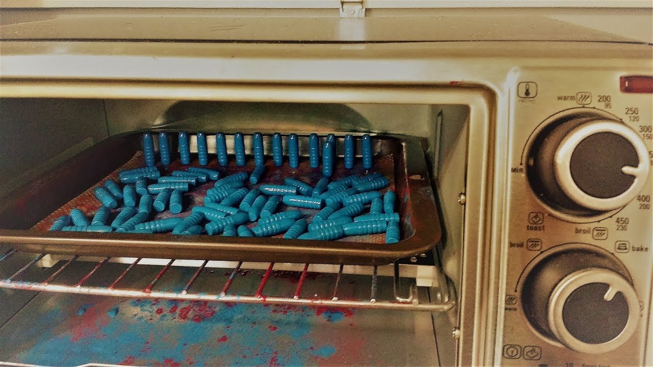 Powder Coating Bullets on Silicone vs Steel Baskets - VR to Elvis Ammo