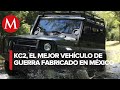 Aguascalientes fabrica el mejor vehculo militar llamado kc2