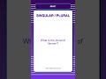 Singular and Plural Quiz | What is the plural of 'farmer'? | English Grammar
