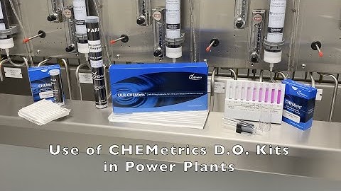 Use of CHEMetrics Dissolved Oxygen Water Analysis Test Kits in Power Plants
