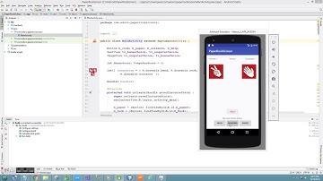 Rock Paper Scissor using Android Studio