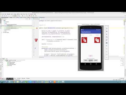 Rock Paper Scissor using Android Studio