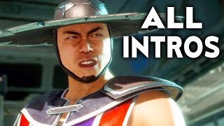 MORTAL KOMBAT 11 Kung Lao All Intros Dialogue Character Banter MK11