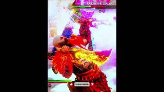 Kratos VS Berserker Fight Scene No Damage
