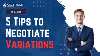 5 Tips to Negotiate Variations to a Construction Price