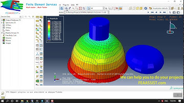 Spinning Simulation with Abaqus.....FEASSIST.uk