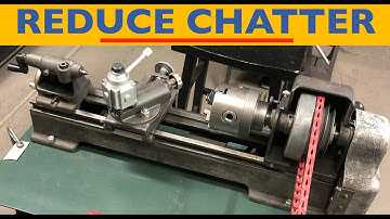 REDUCING CHATTER ON 109 CRAFTSMAN MINI LATHE