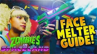 FACE MELTER WONDER WEAPON TUTORIAL! - Zombies in Spaceland Guide (IW ZOMBIES)