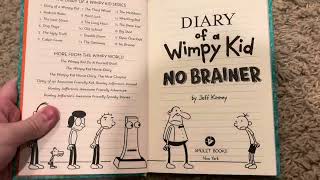 Diary Of a Wimpy Kid No Brainer 2023 Book