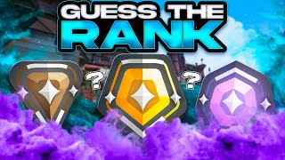 VALORANT PROS GUESS YOUR RANKS! (impossible)