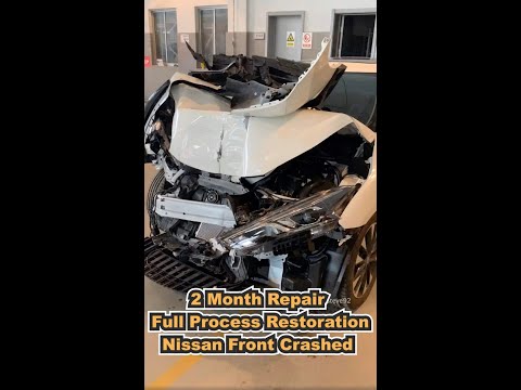 Full Process Restoration Serious Front Crashed Car | 修车哥日常 Mechanic Chris | Take 2 Month For Repair