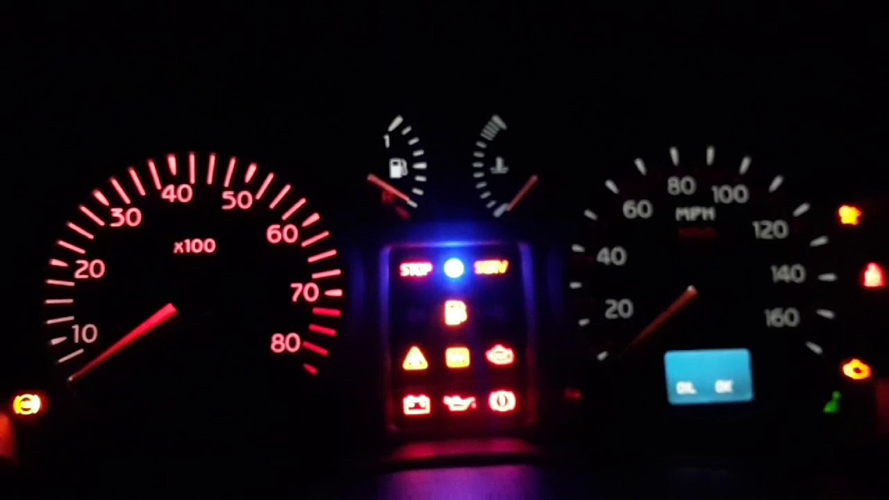 Blue Speedometer Speedometer Lighting LED LED Conversion Kit Renault Clio 2  Mega