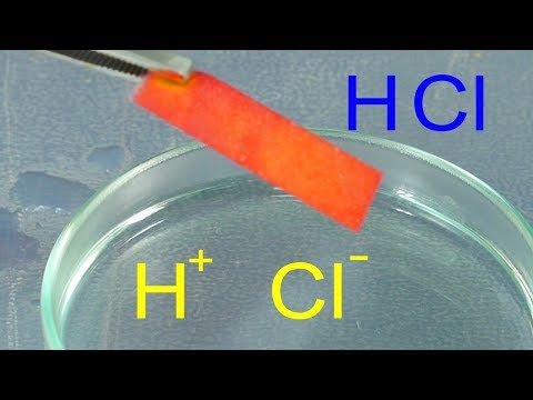 Vídeo: Diferencia Entre Cloruro De Hidrógeno Y ácido Clorhídrico