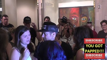 Kip Moore outside Country Music Awards Radio Row at MGM Hotel & Casino in Las Vegas